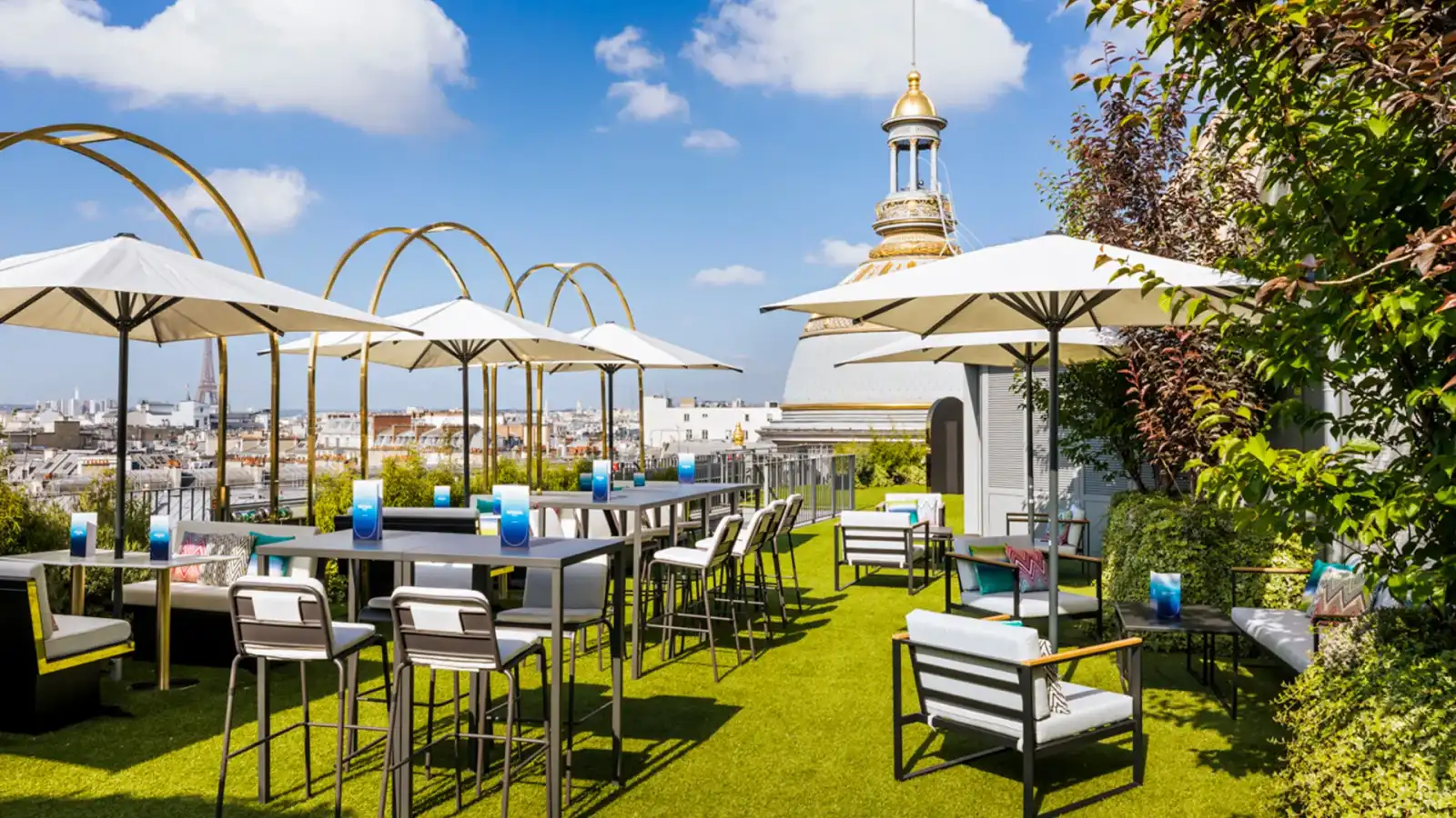 Rooftop Le Printemps Haussmann in Paris