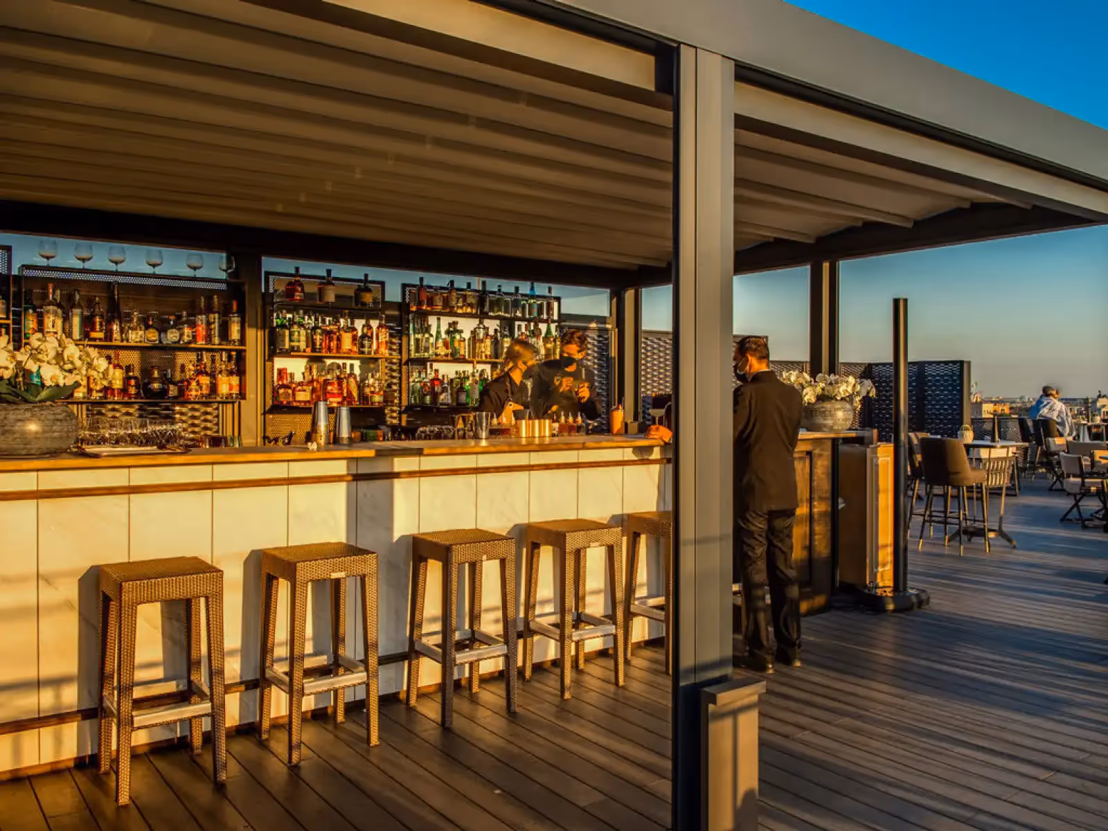 Rooftop Adèle Mixology Lounge in Rome - 3