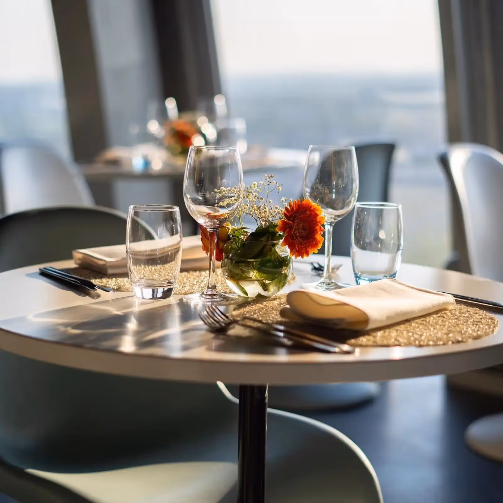 Rooftop Atomium Restaurant in Brussels - 1
