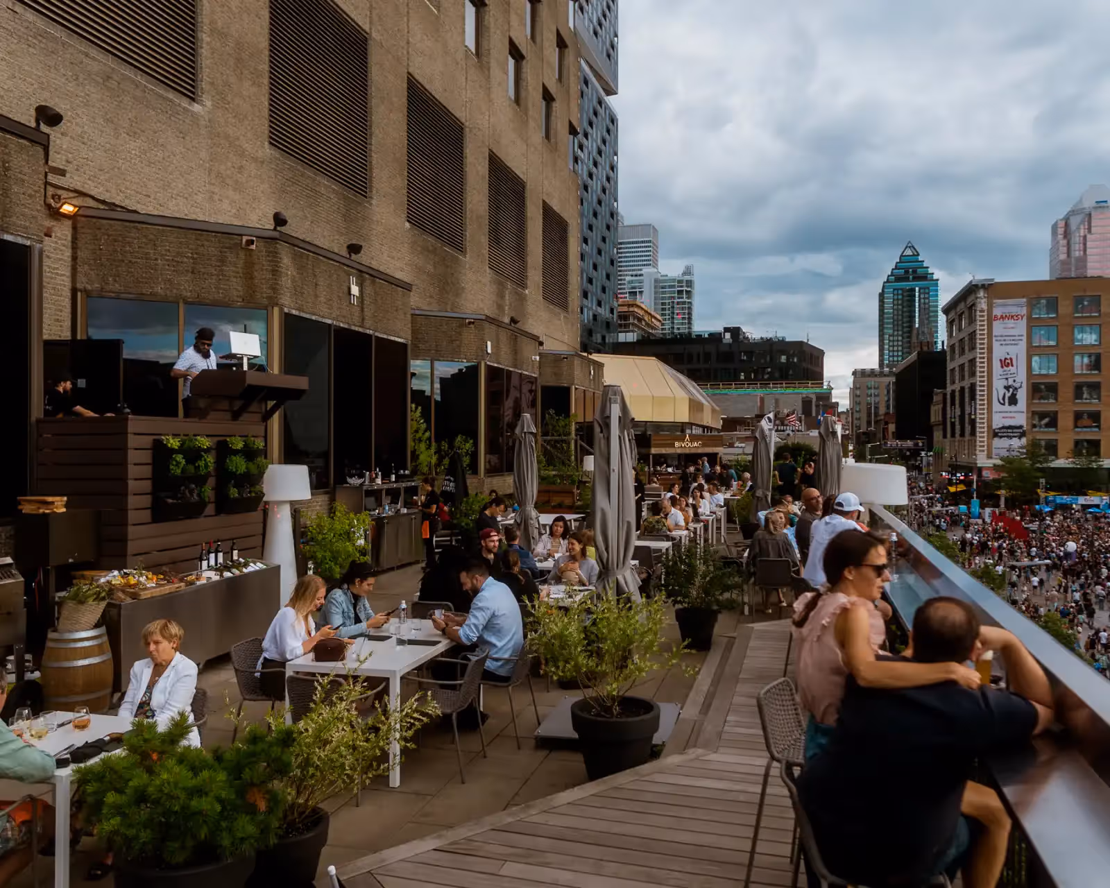 Rooftop Bivouac in Montreal - 2