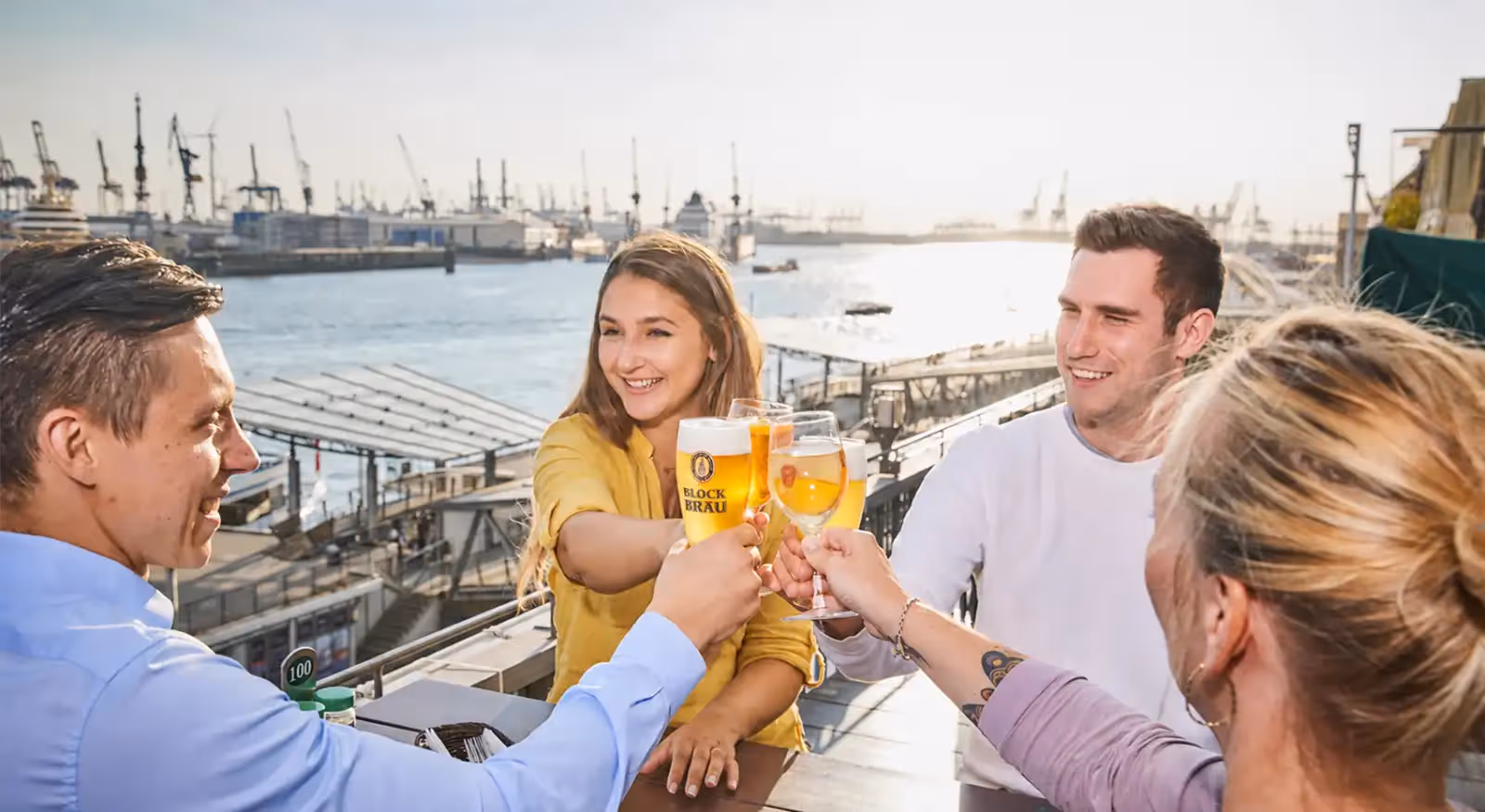 Rooftop BLOCKBRÄU in Hamburg - 1