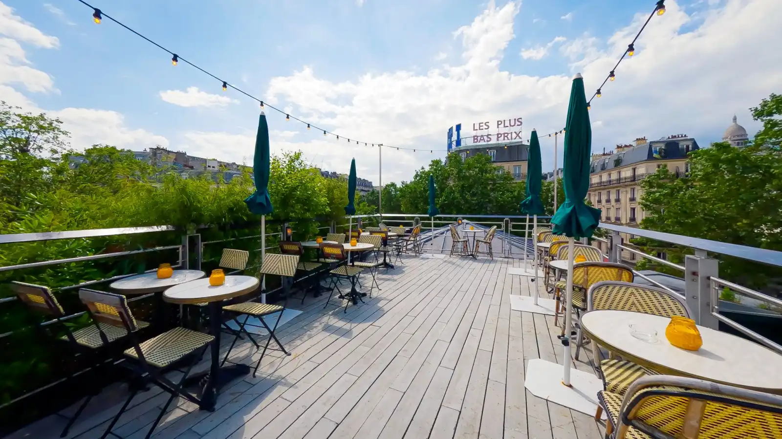 Rooftop Brasserie Barbès in Paris