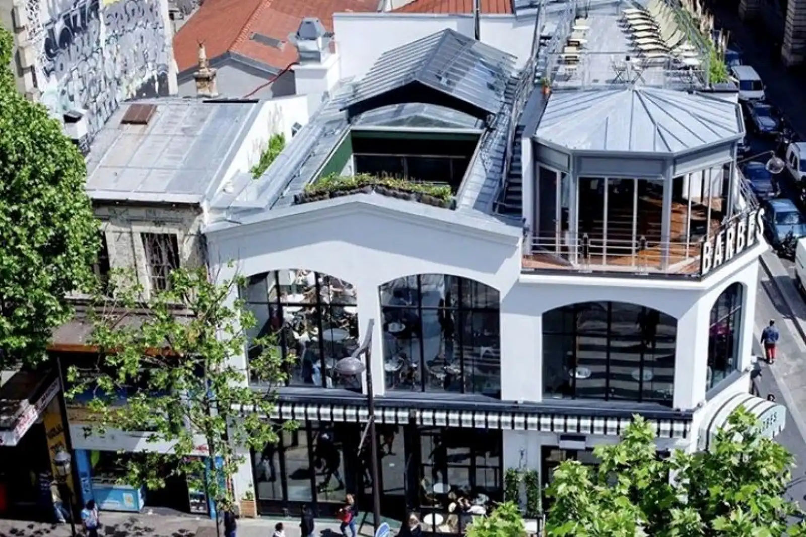 Rooftop Brasserie Barbès in Paris - 2