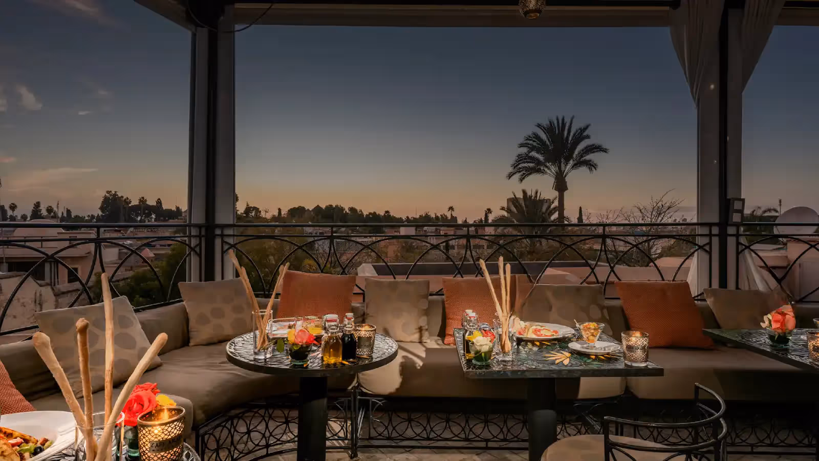 Rooftop Café Arabe in Marrakech - 1