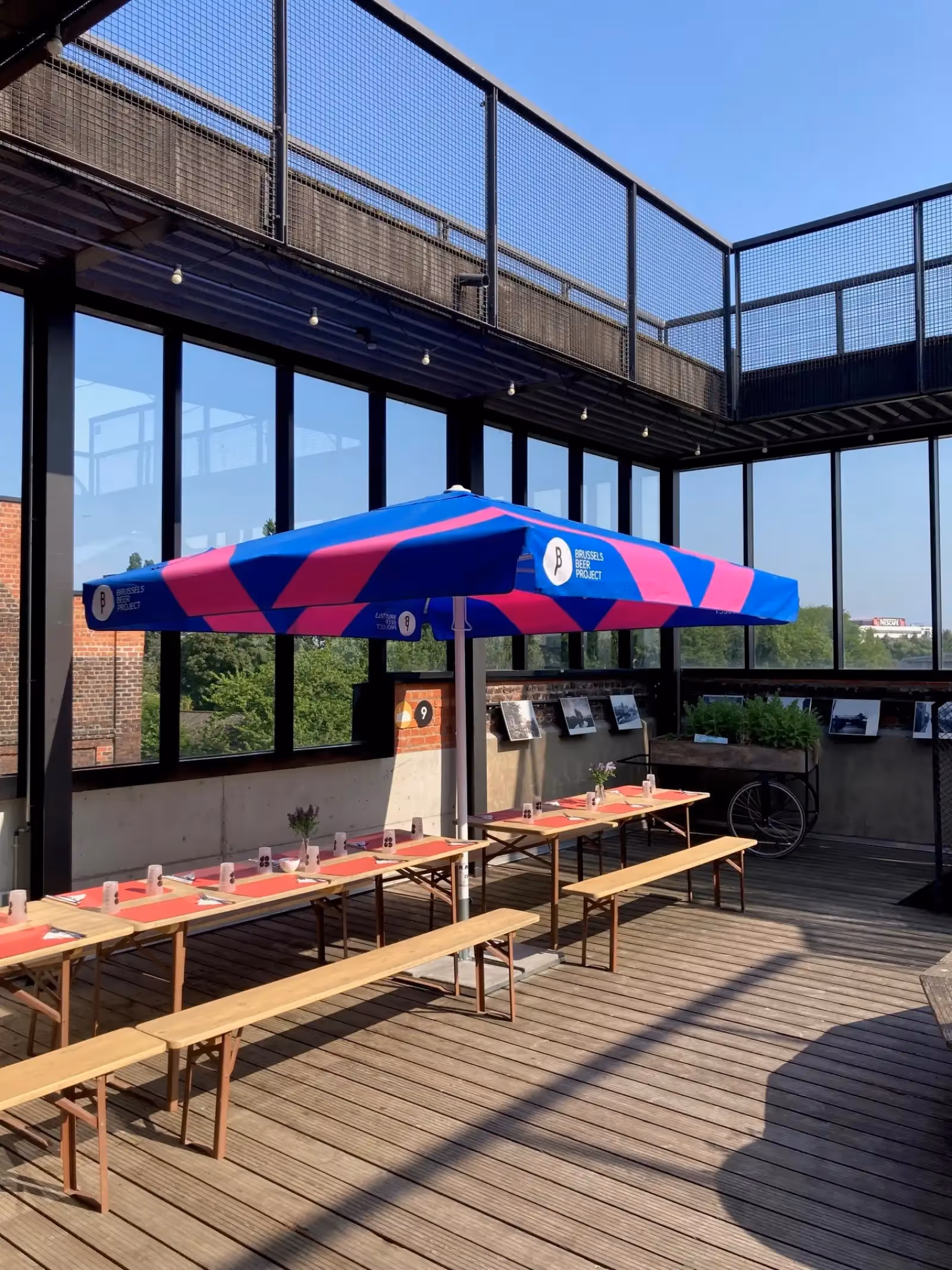 Rooftop Café COOP in Brussels - 2