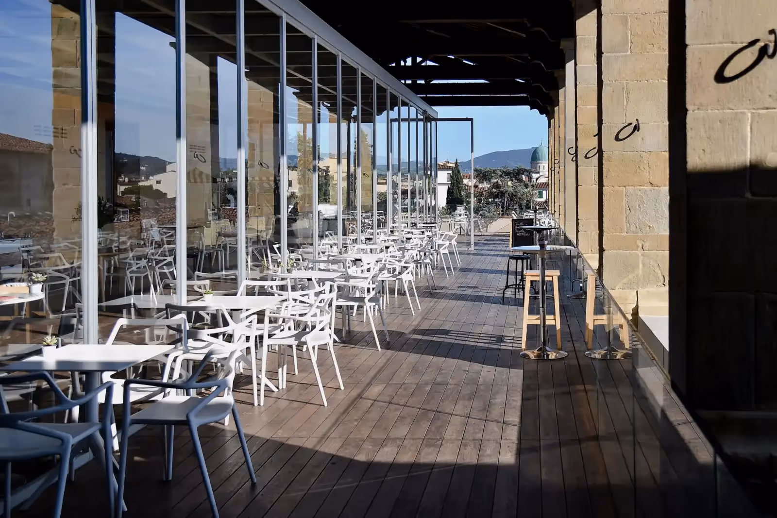 Rooftop Caffè del Verone in Florence - 1