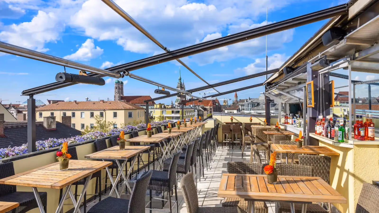 Rooftop Dachterrasse Deutsche Eiche in Munich - 1