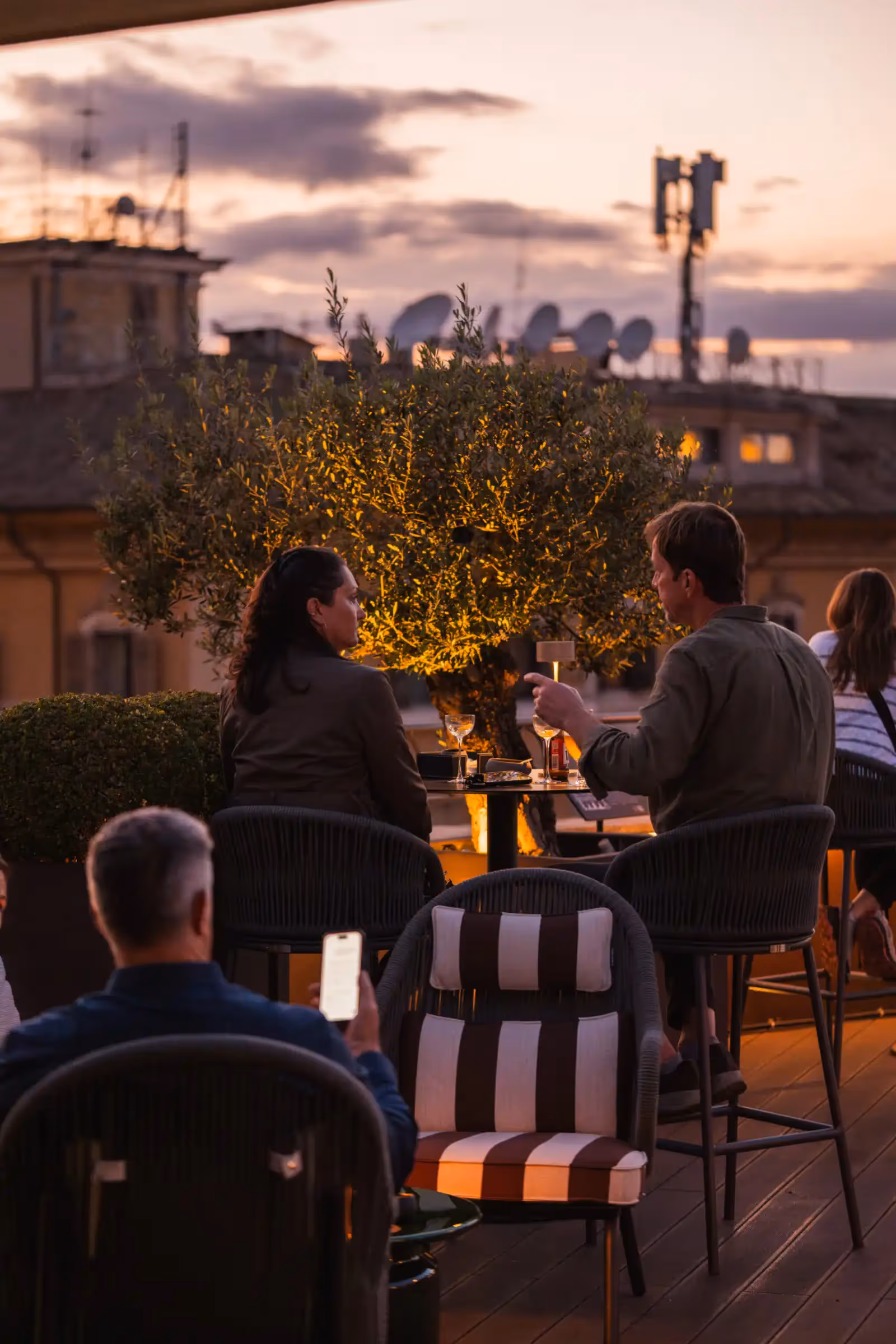 Rooftop Divinity Terrace in Rome - 4