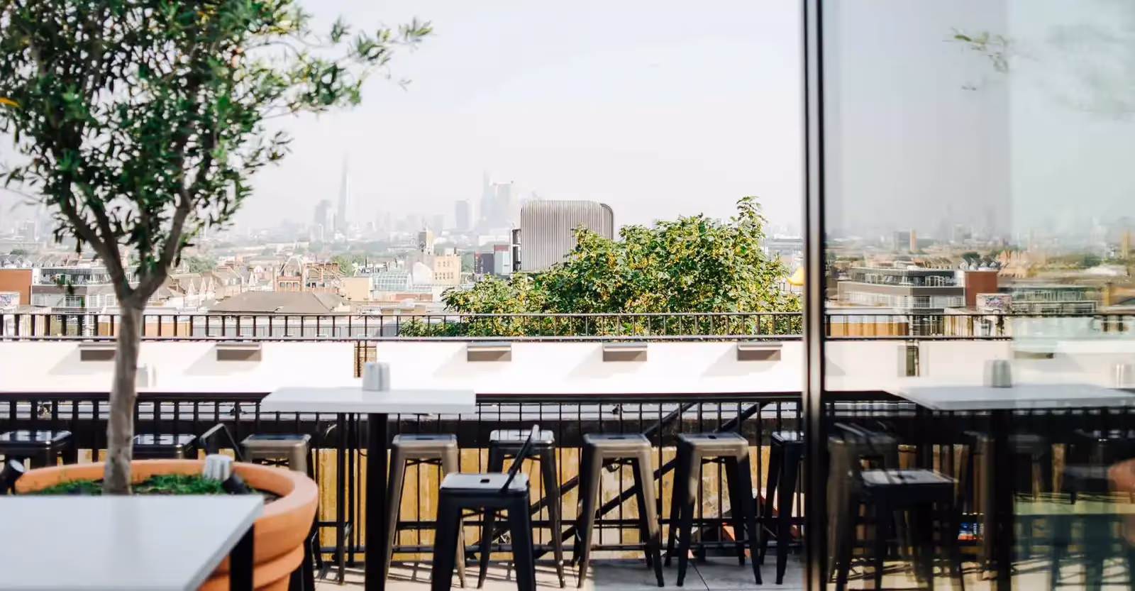 Rooftop Forza Wine Peckham in London - 1