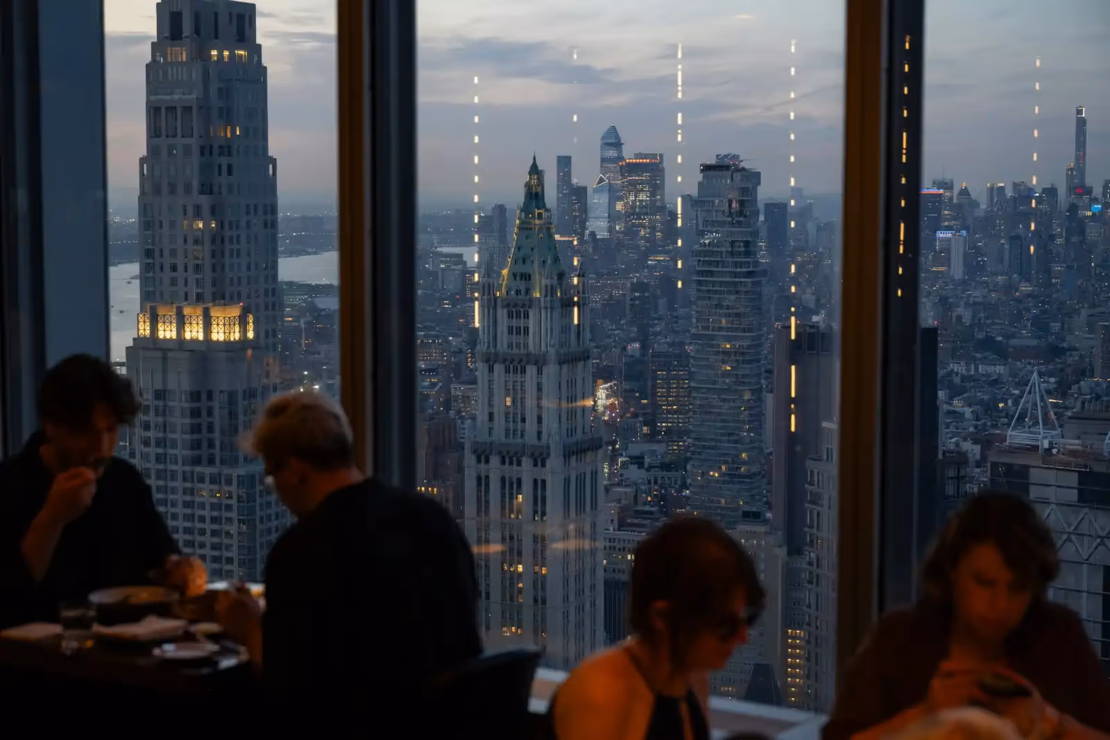 Rooftop Manhatta in New York - 1