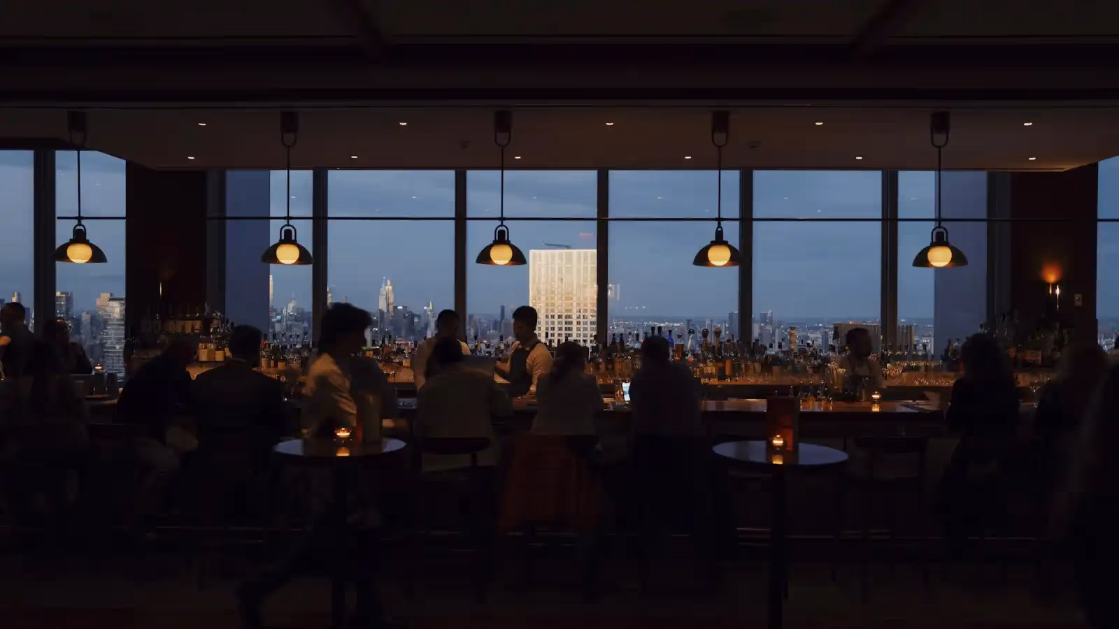 Rooftop Manhatta in New York - 3