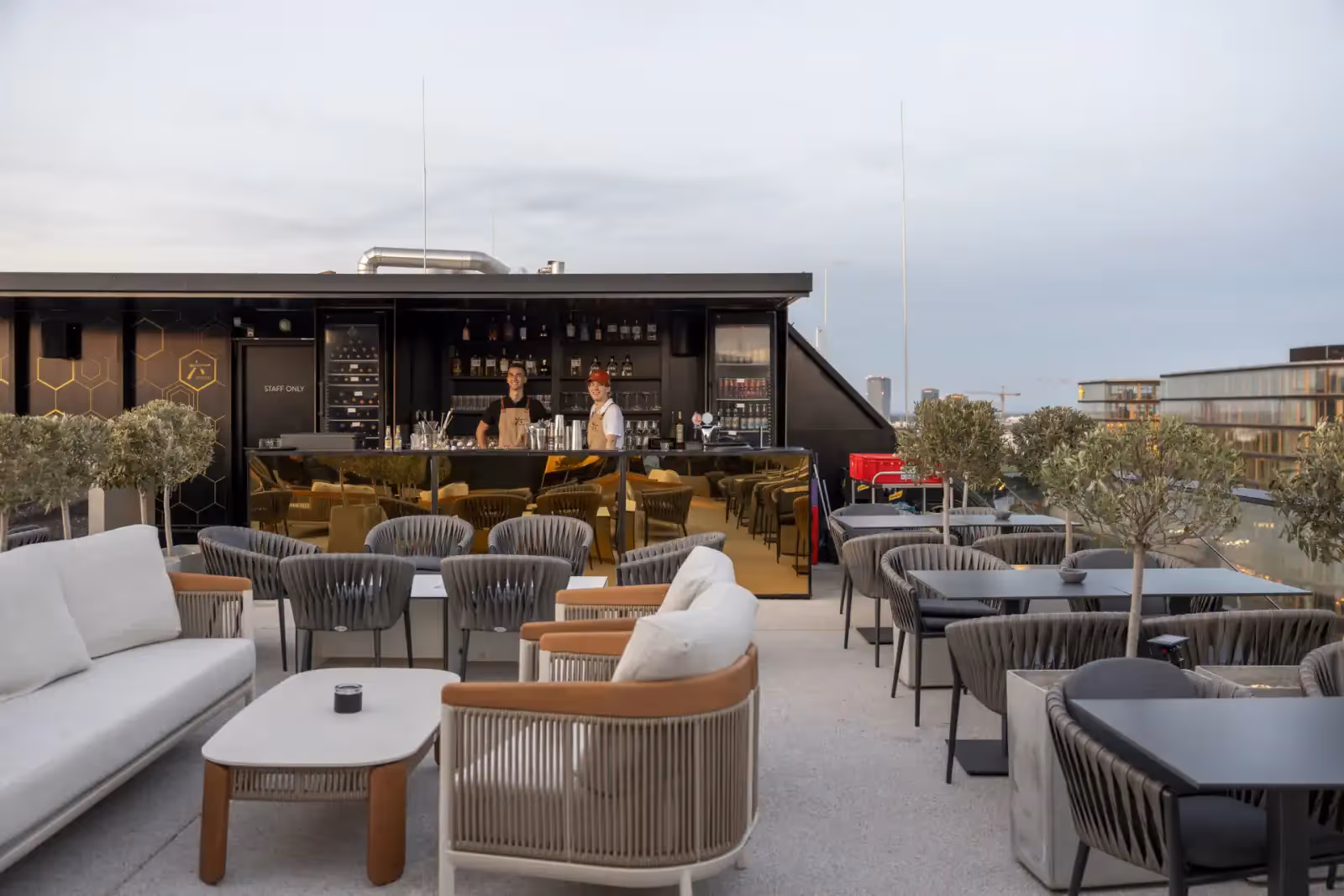 MOOONS Rooftop Bar in Vienna - 1