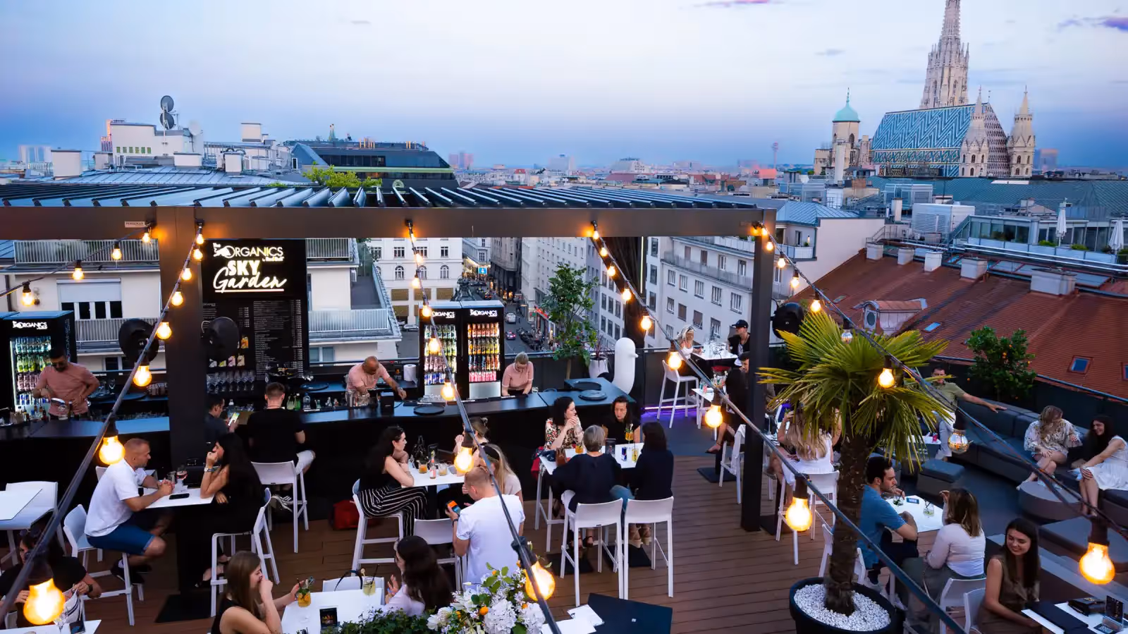Rooftop ORGANICS Sky Garden in Vienna - 2