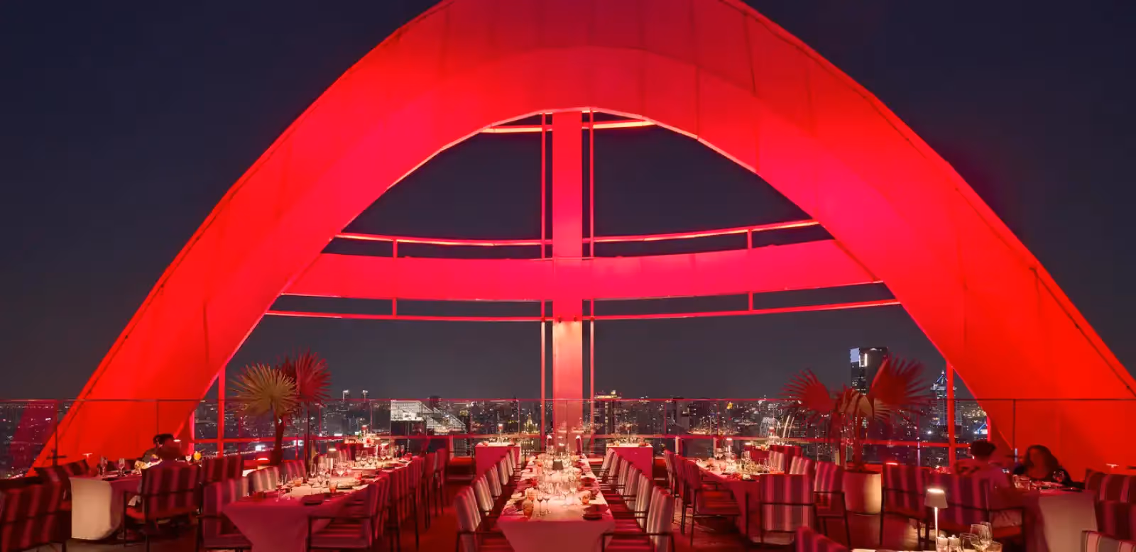 Rooftop Red Sky in Bangkok - 1