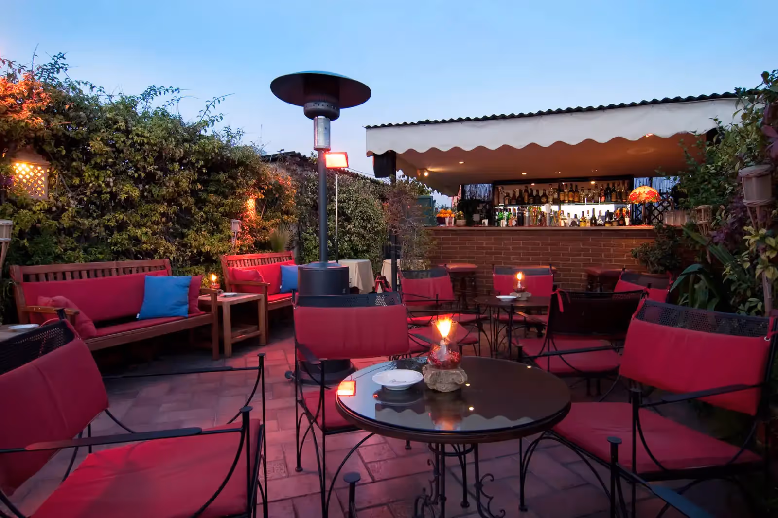 Rooftop Roof Garden Hotel Forum in Rome - 4