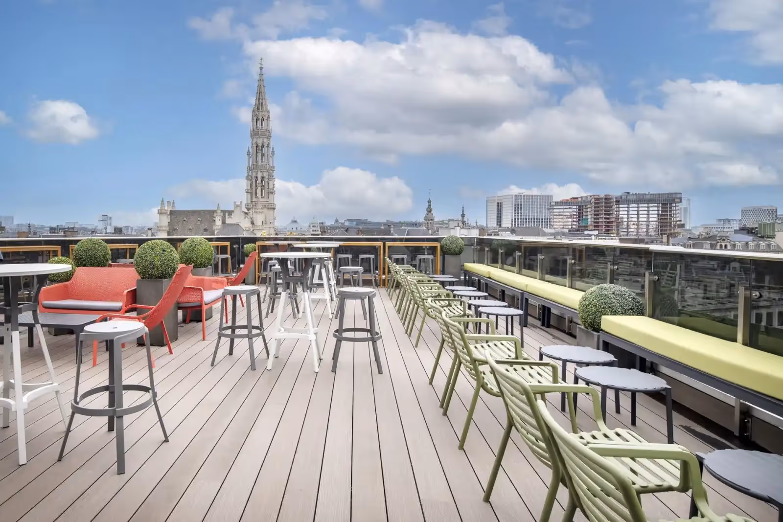 Secret Rooftop by Warwick in Brussels - 1