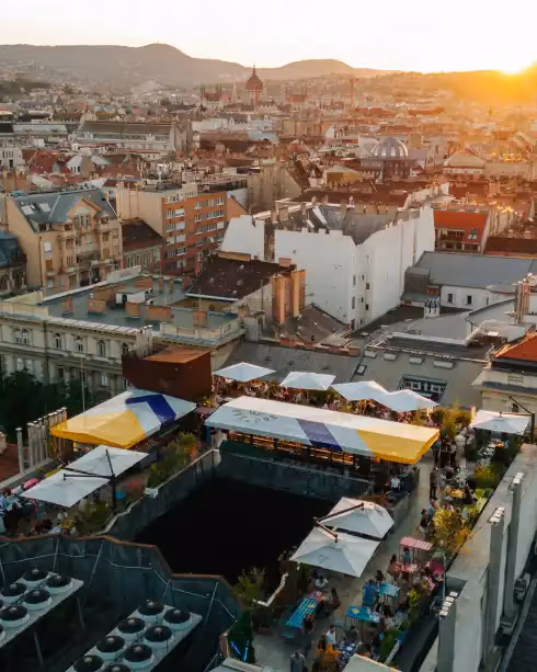 Rooftop 360 Bar Budapest