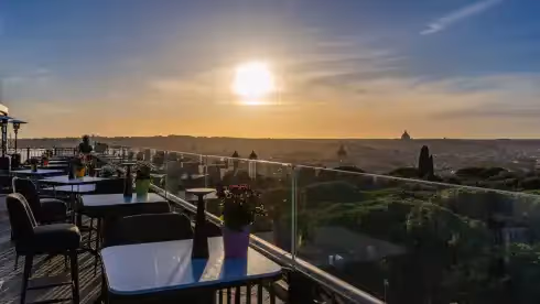 Rooftop Adèle Mixology Lounge Rome
