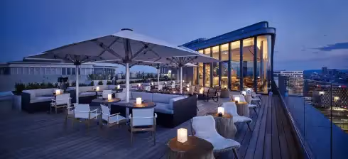 Aurora Rooftop Bar Vienna