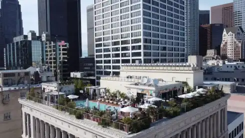 Rooftop Bar Clara Los Angeles