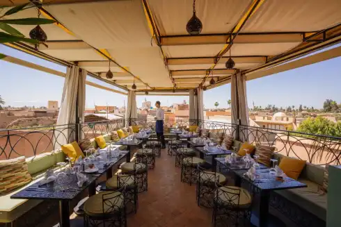 Rooftop Café Arabe Marrakech