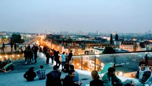 Rooftop Café COOP Brussels