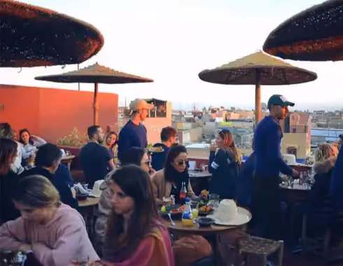 Rooftop Café des Épices Marrakech
