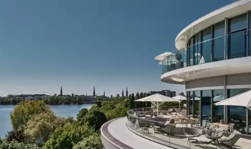 Rooftop Fontenay Bar Hamburg