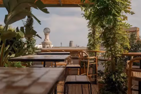 Rooftop La Terraza del Pulitzer Barcelona