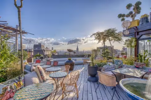 Rooftop Le Toit de La Bellevilloise Paris