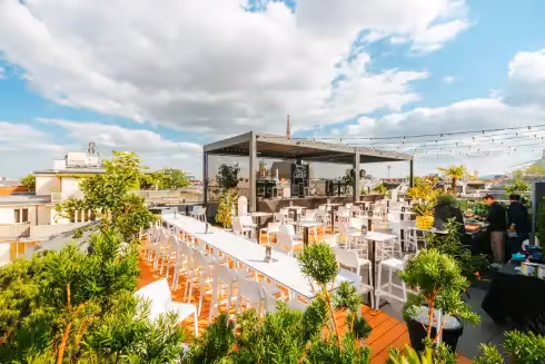 Rooftop ORGANICS Sky Garden Vienna