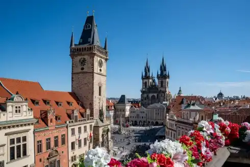 Rooftop Terasa U Prince Prague