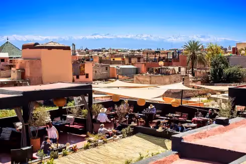 Rooftop Terrasse des Épices Marrakech
