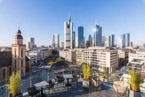 Rooftop THE VIEW Frankfurt