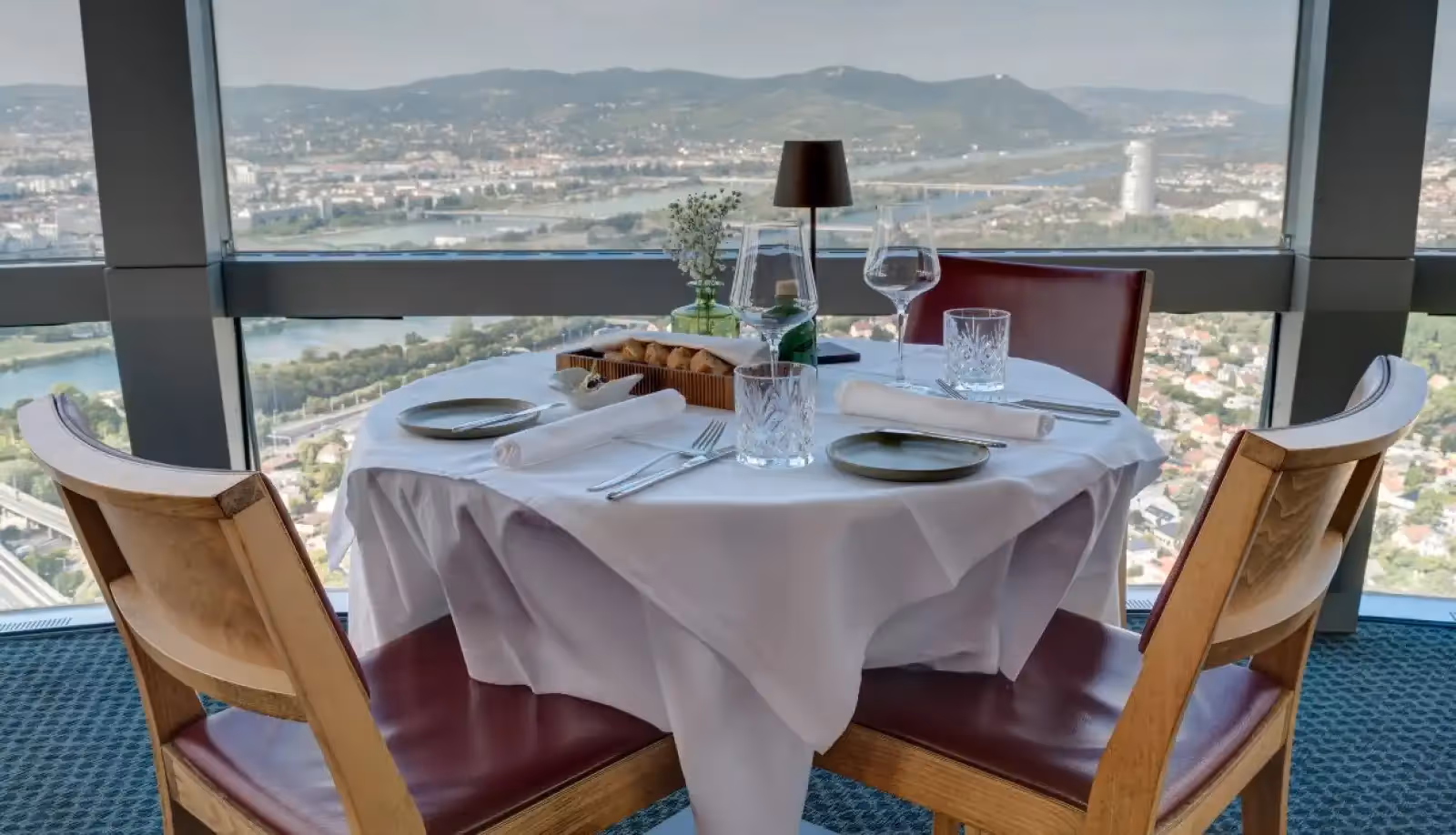 Rooftop Turm Restaurant in Vienna - 1