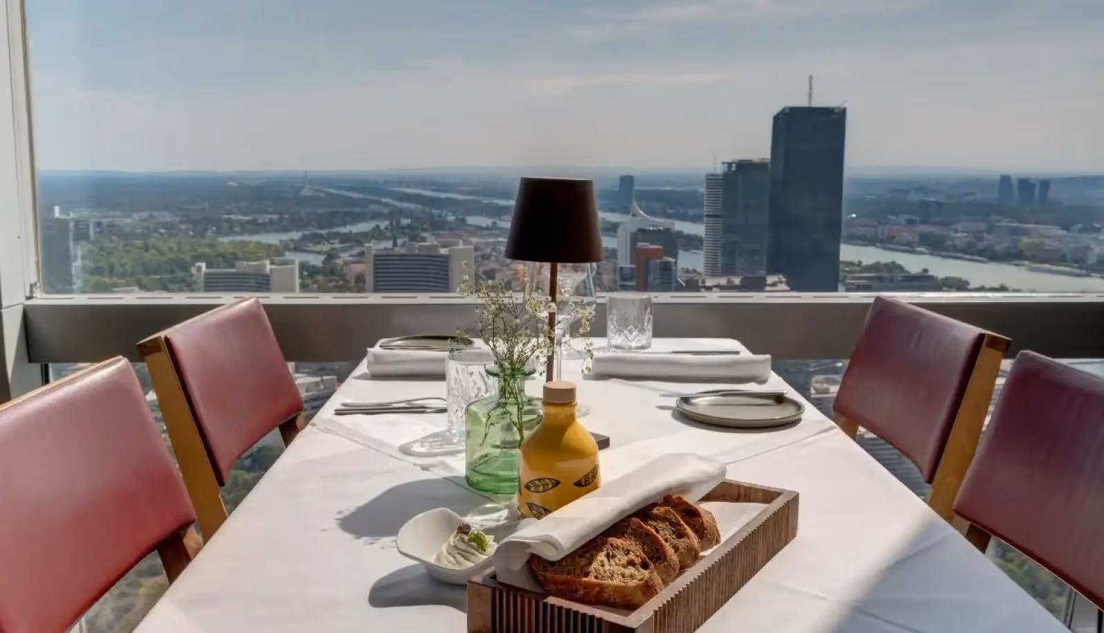 Rooftop Turm Restaurant in Vienna - 2